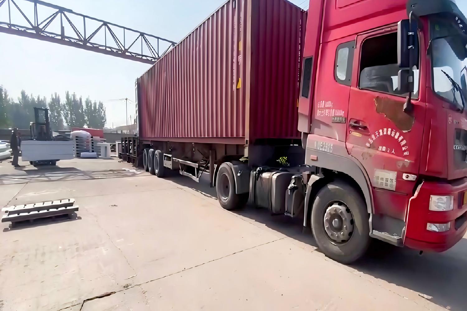 烘干机装柜发货